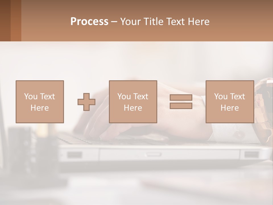 Illustration House Cityscape PowerPoint Template