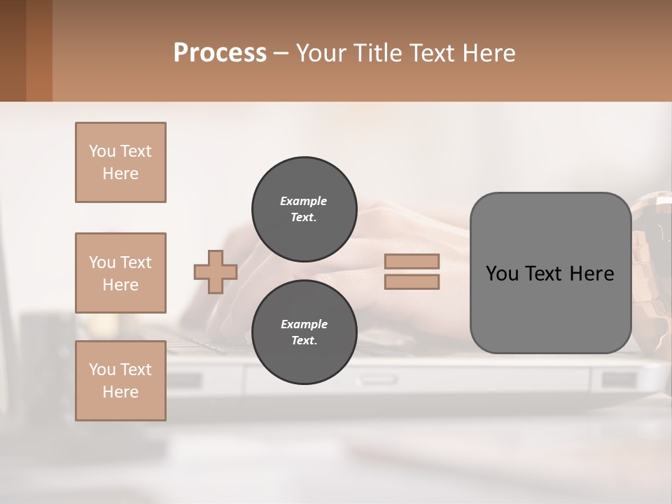 Illustration House Cityscape PowerPoint Template