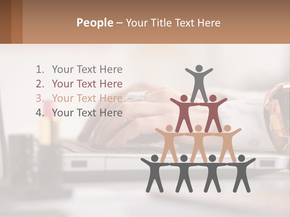 Illustration House Cityscape PowerPoint Template