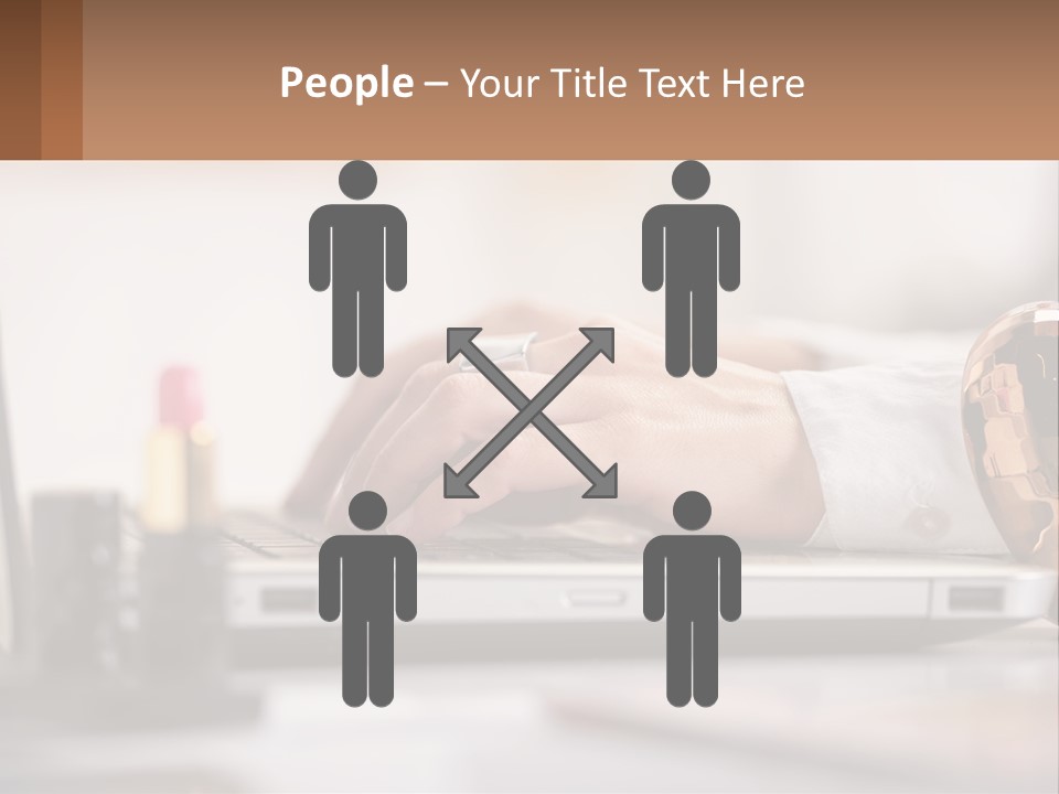 Illustration House Cityscape PowerPoint Template