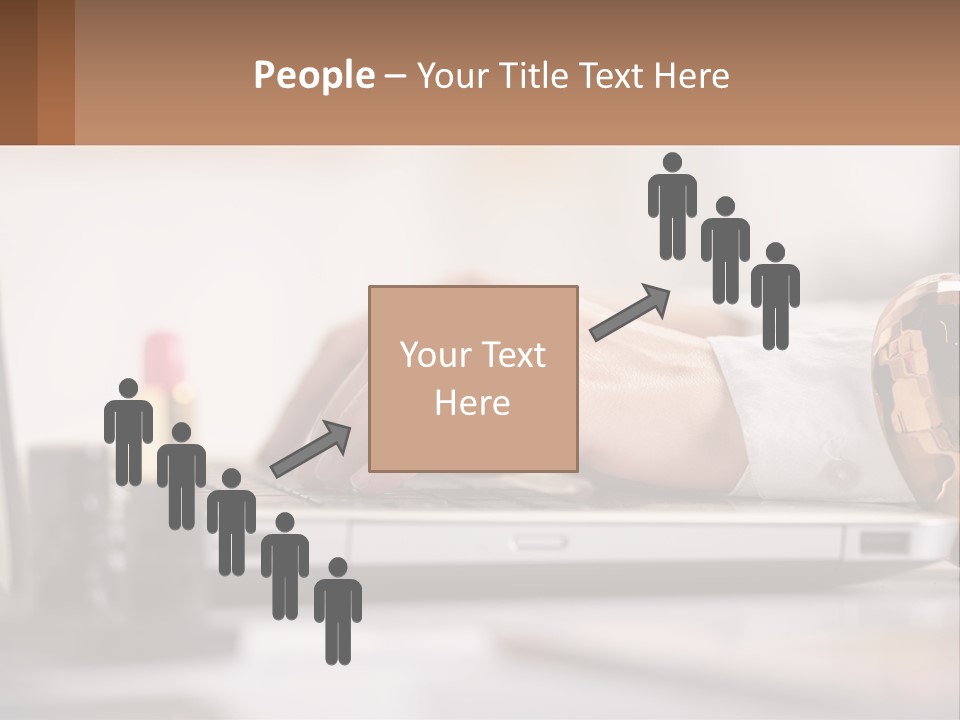 Illustration House Cityscape PowerPoint Template