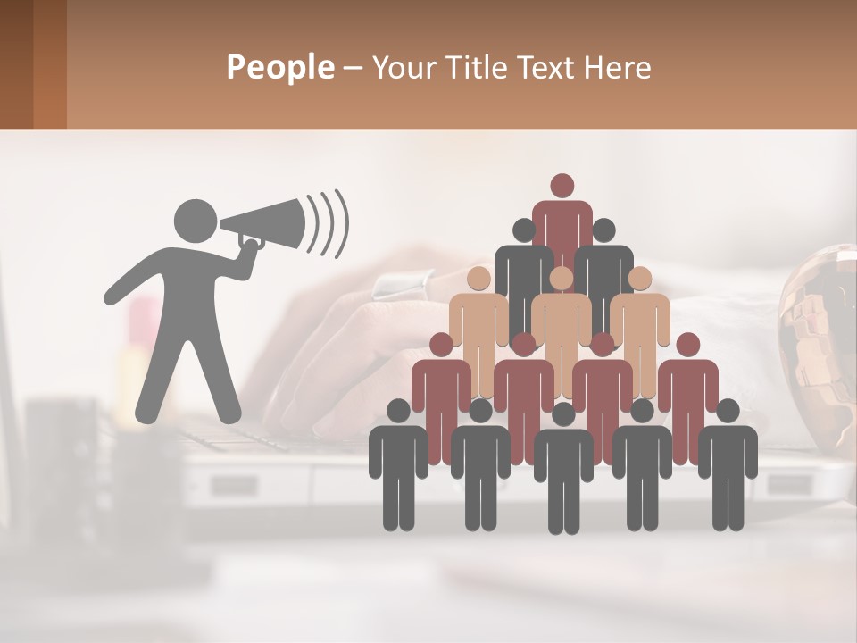 Illustration House Cityscape PowerPoint Template