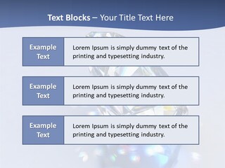 Building Cityscape Globe PowerPoint Template