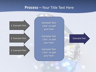 Building Cityscape Globe PowerPoint Template
