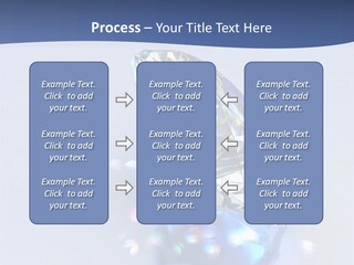 Building Cityscape Globe PowerPoint Template