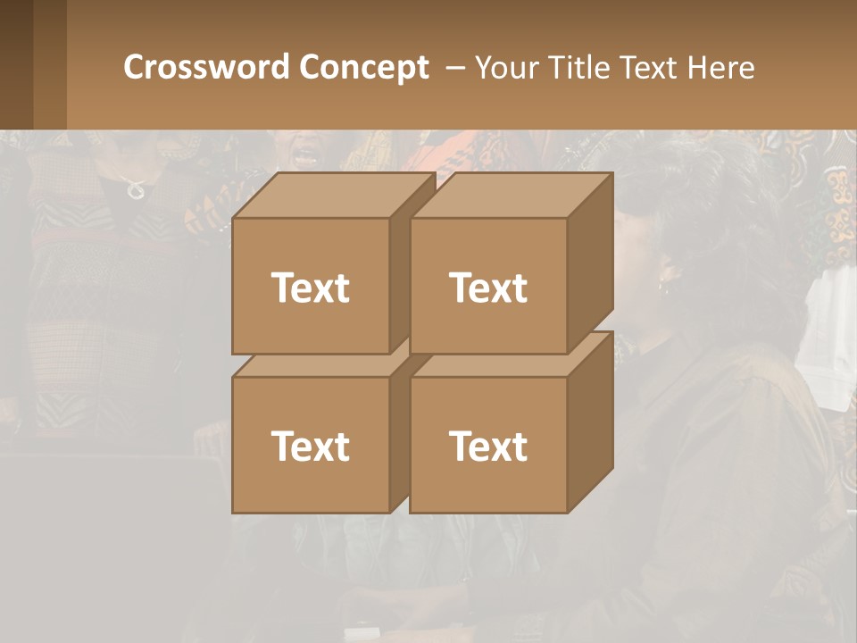 Urban Cube Render PowerPoint Template