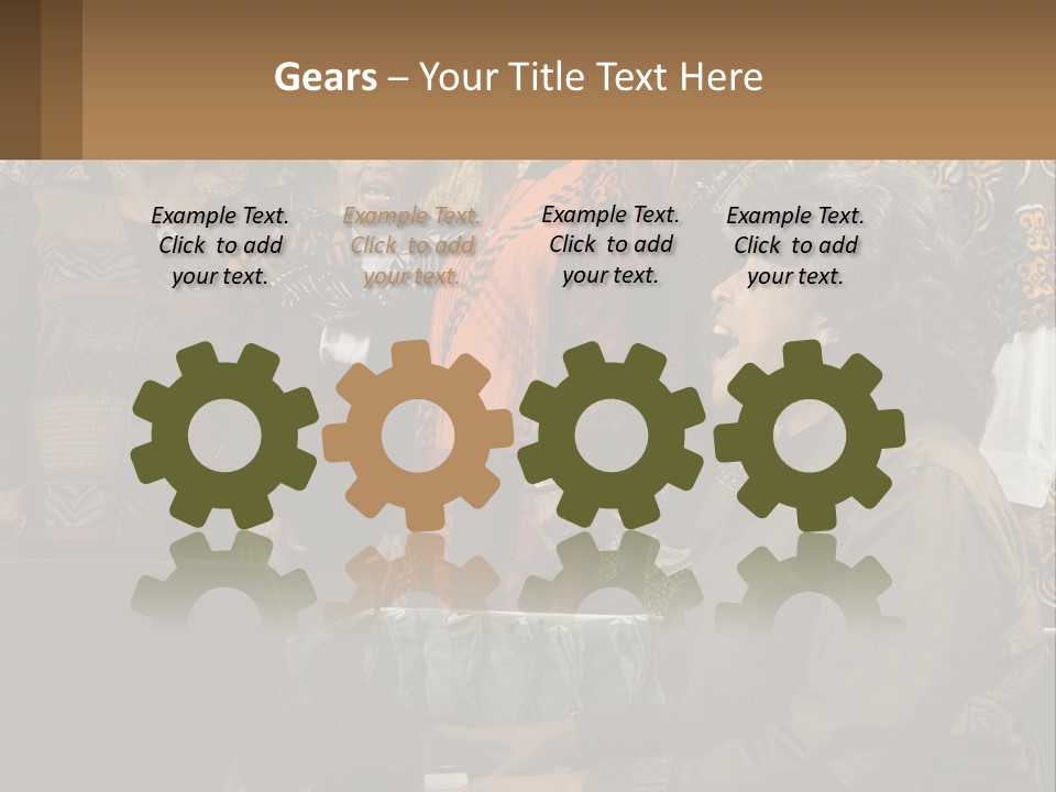 Urban Cube Render PowerPoint Template