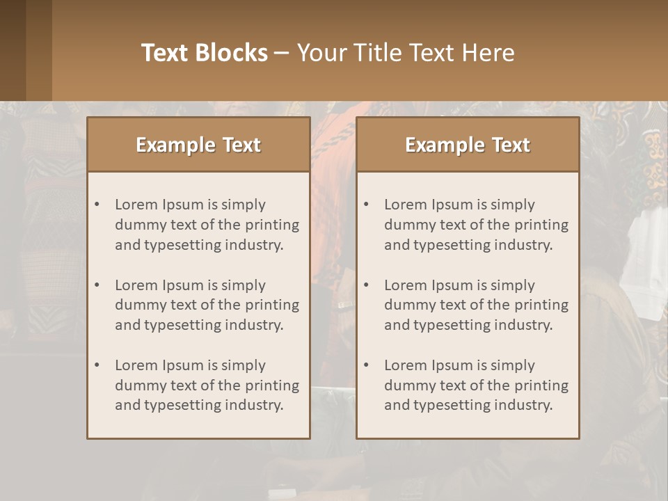 Urban Cube Render PowerPoint Template