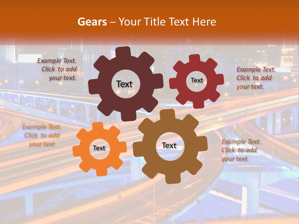 Building Structure Skyscraper PowerPoint Template