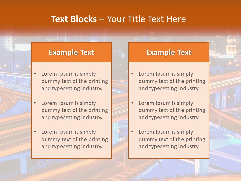 Building Structure Skyscraper PowerPoint Template