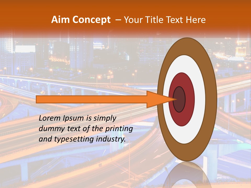 Building Structure Skyscraper PowerPoint Template