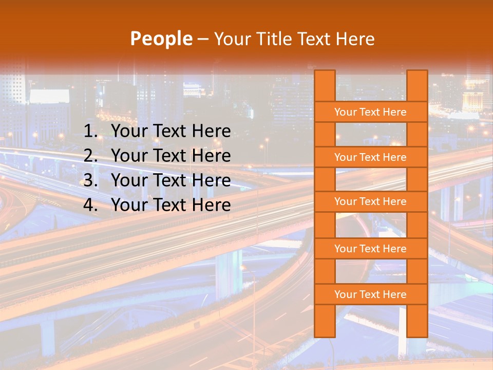 Building Structure Skyscraper PowerPoint Template