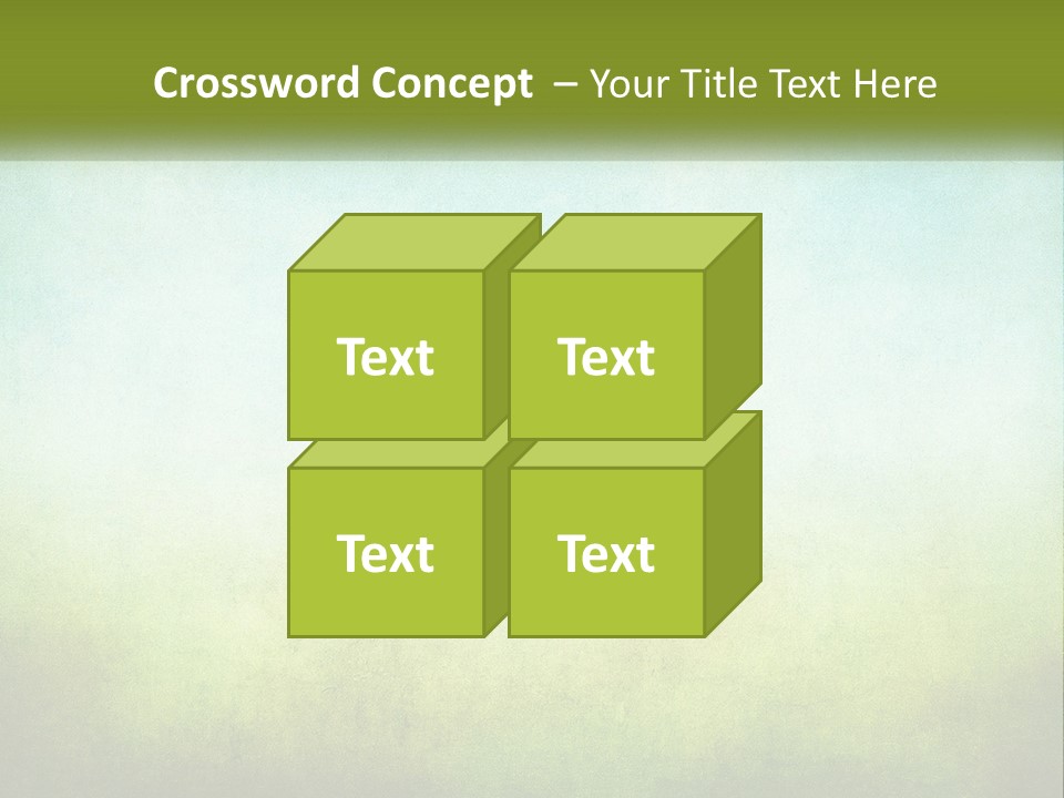 Abstract Render Square PowerPoint Template