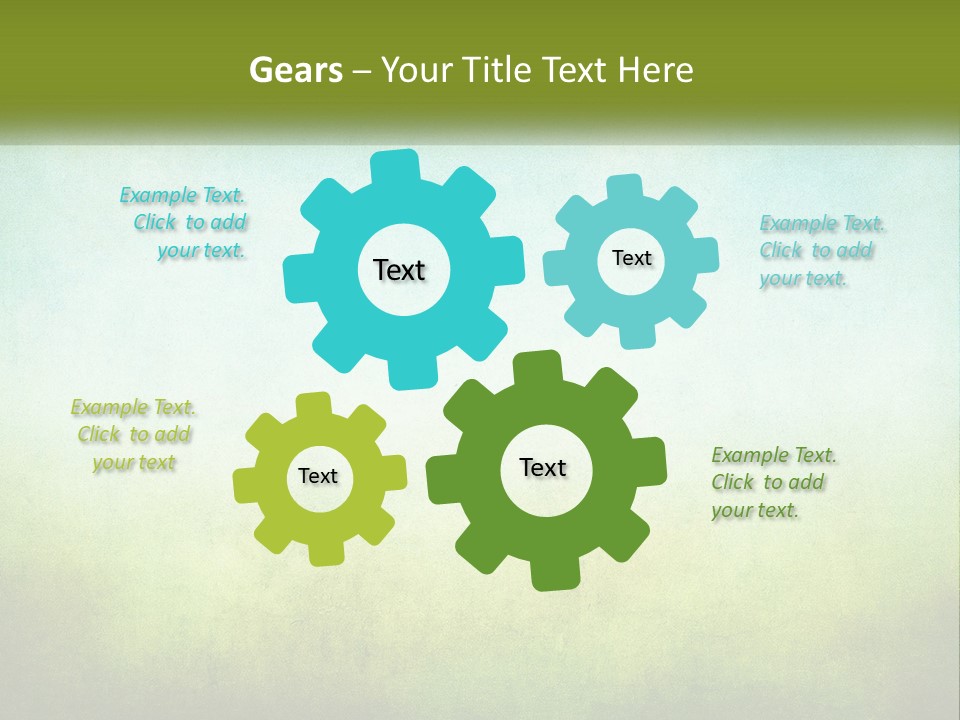 Abstract Render Square PowerPoint Template