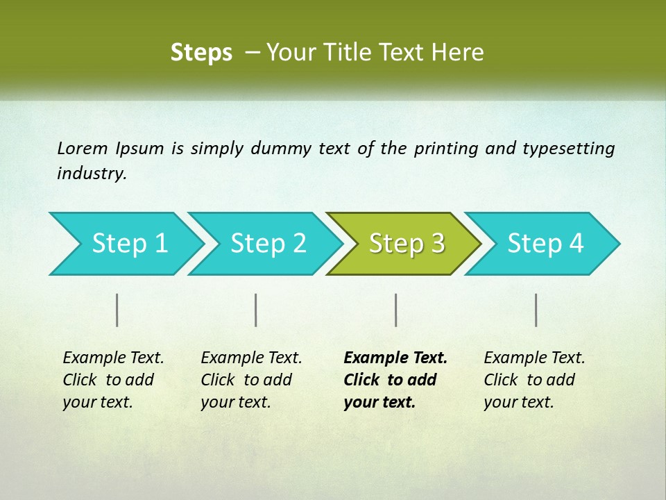 Abstract Render Square PowerPoint Template