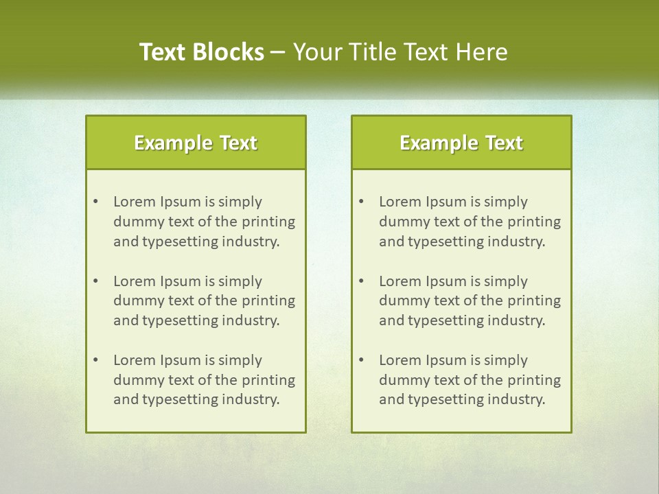 Abstract Render Square PowerPoint Template