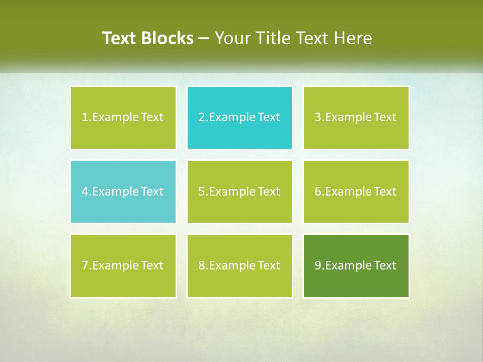 Abstract Render Square PowerPoint Template