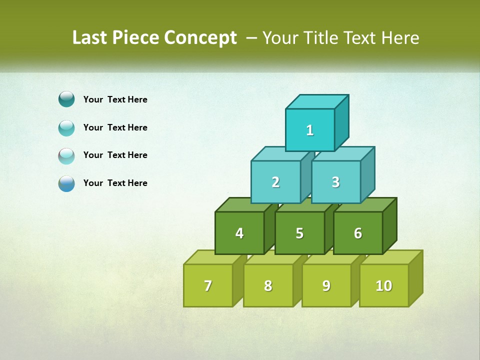 Abstract Render Square PowerPoint Template