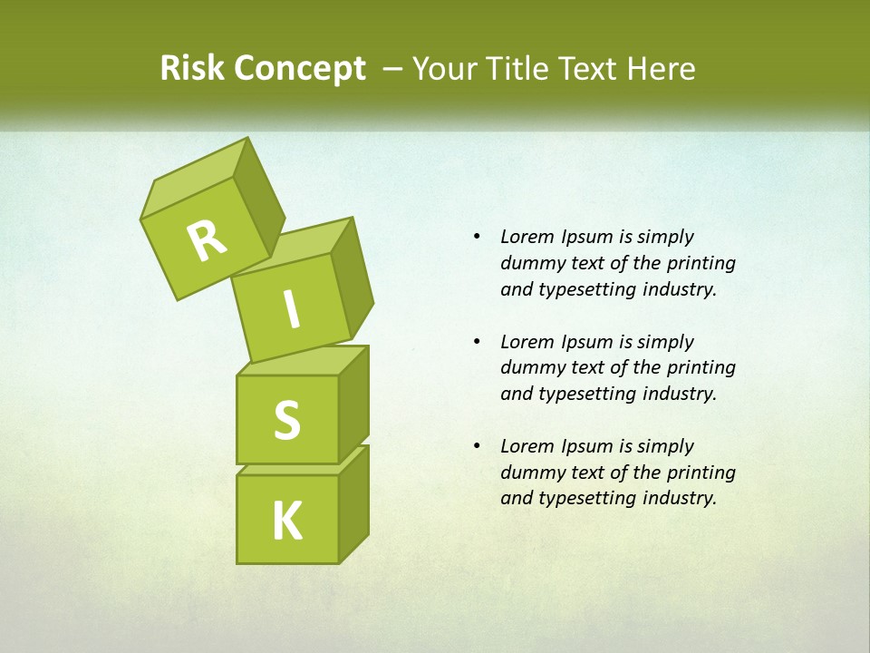 Abstract Render Square PowerPoint Template