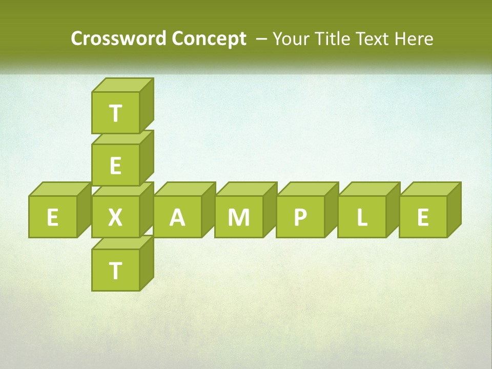 Abstract Render Square PowerPoint Template