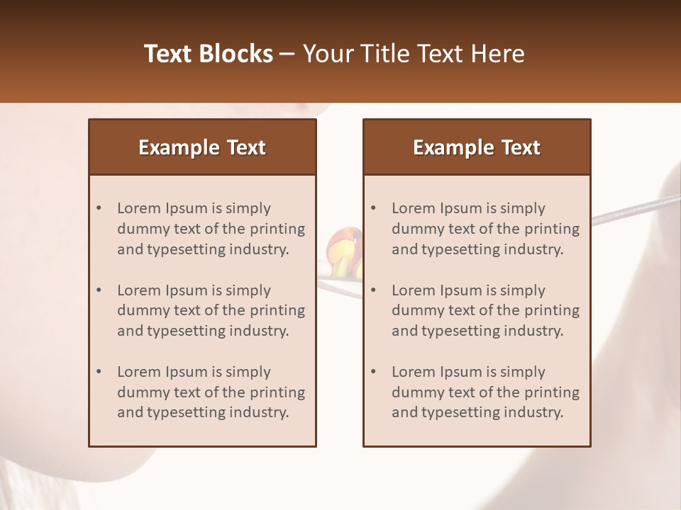 Sphere House Building PowerPoint Template