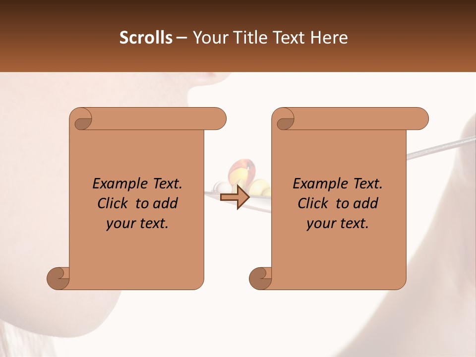 Sphere House Building PowerPoint Template