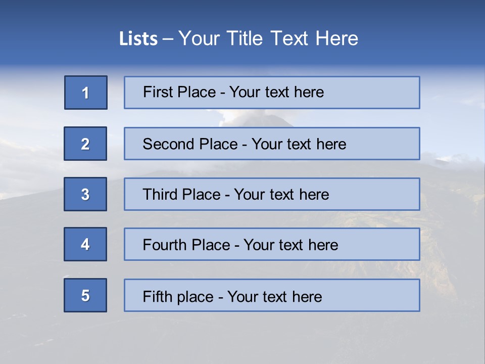 House Town Graphic PowerPoint Template