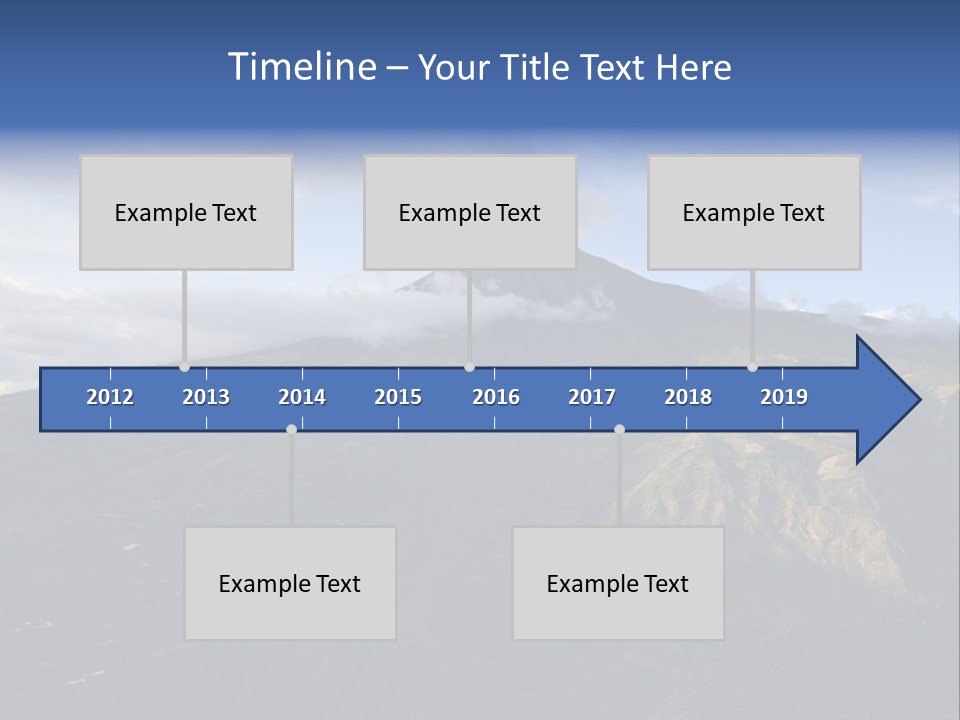 House Town Graphic PowerPoint Template