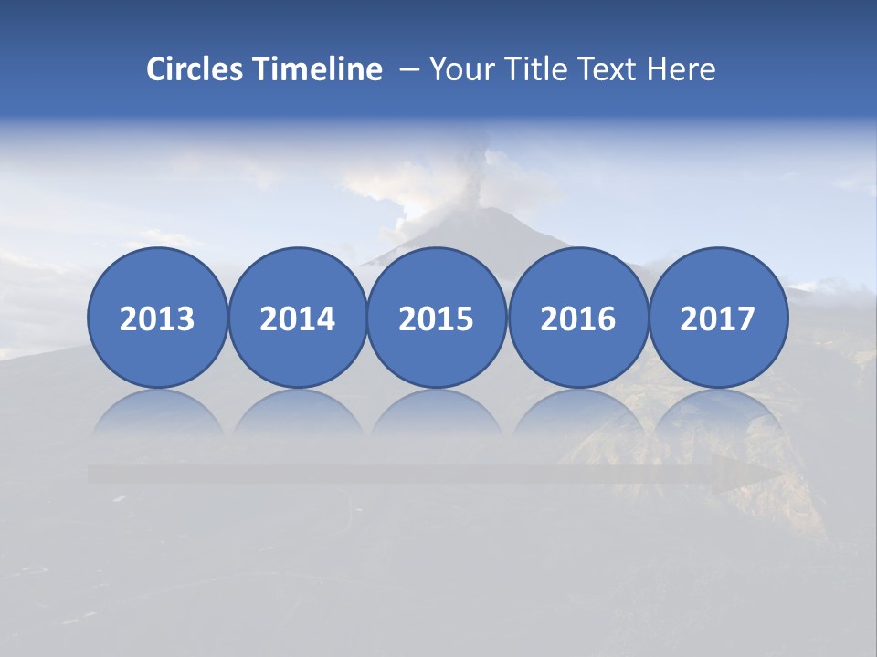 House Town Graphic PowerPoint Template