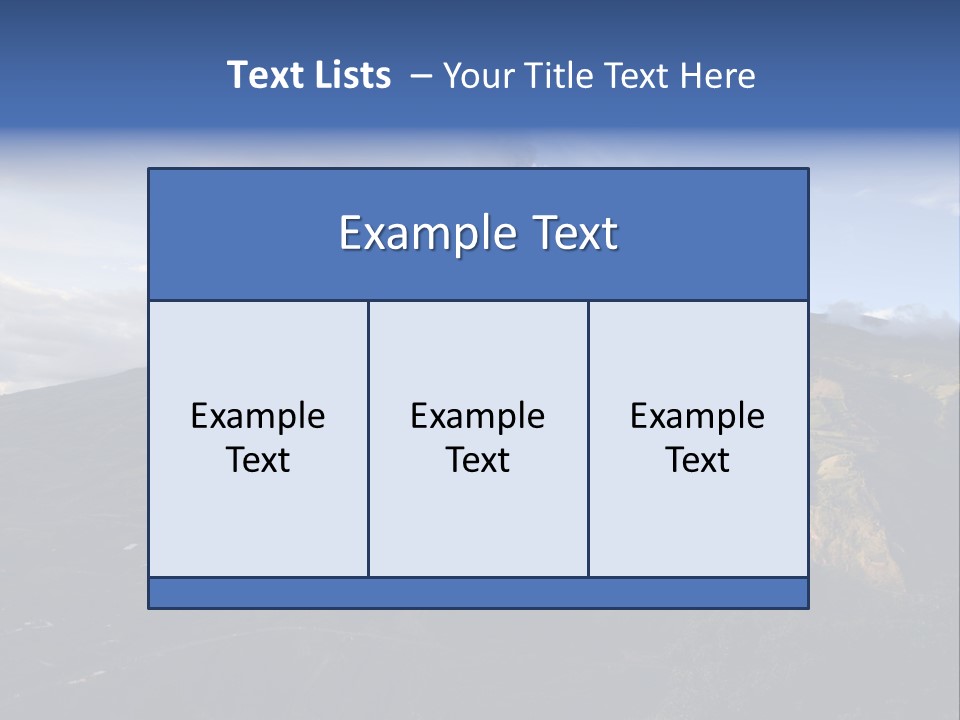 House Town Graphic PowerPoint Template
