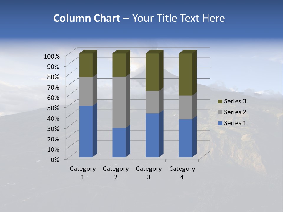 House Town Graphic PowerPoint Template