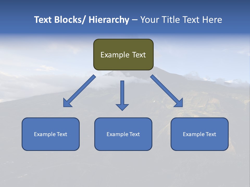 House Town Graphic PowerPoint Template