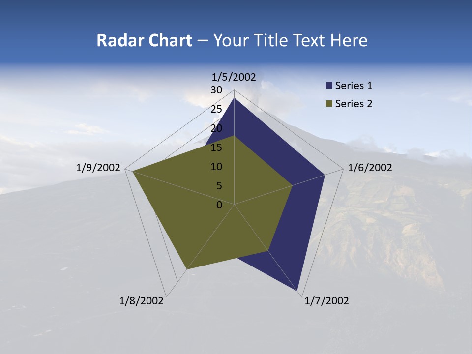 House Town Graphic PowerPoint Template