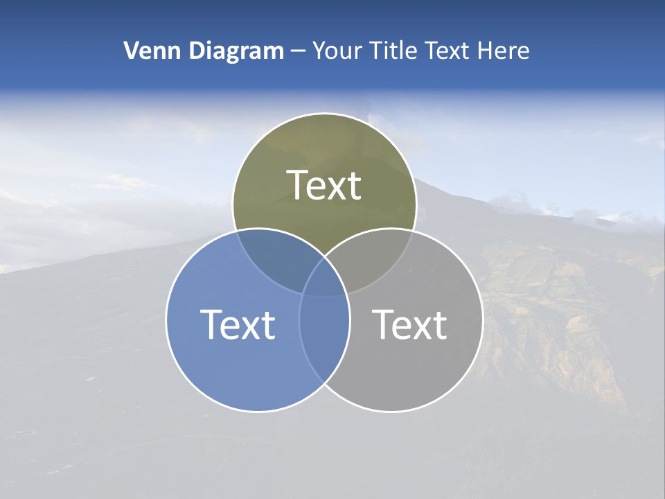 House Town Graphic PowerPoint Template