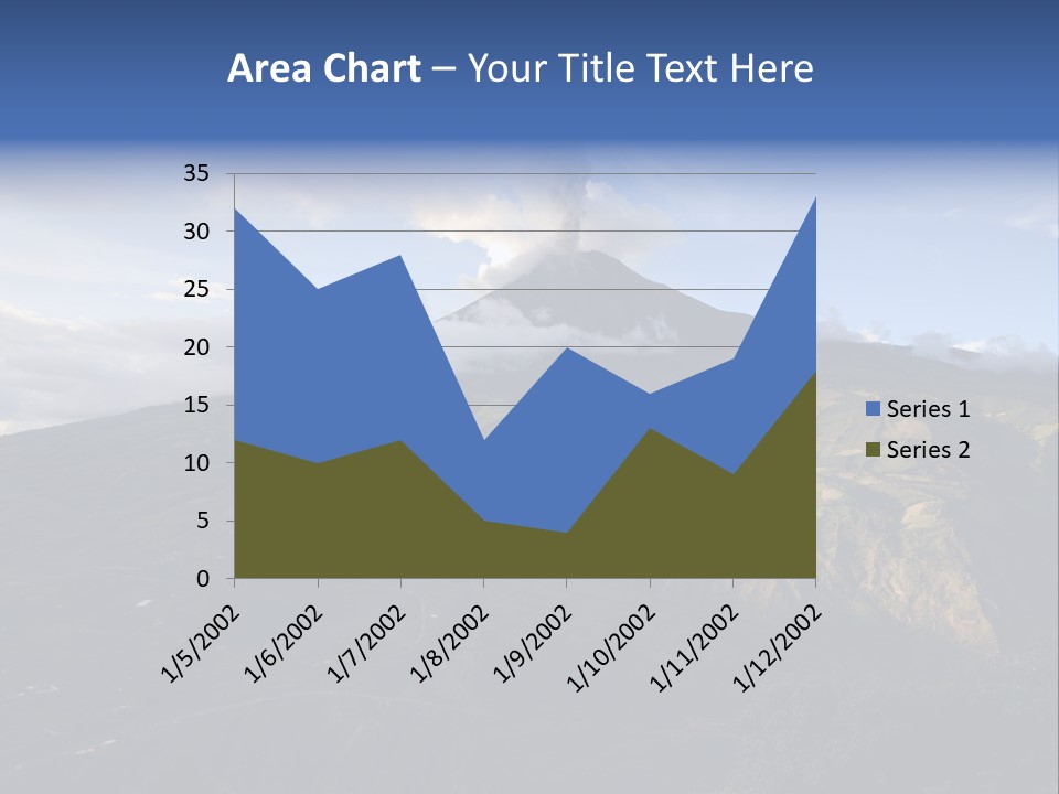 House Town Graphic PowerPoint Template