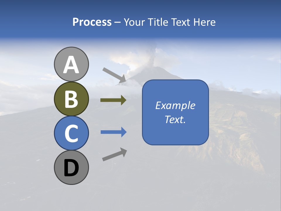 House Town Graphic PowerPoint Template