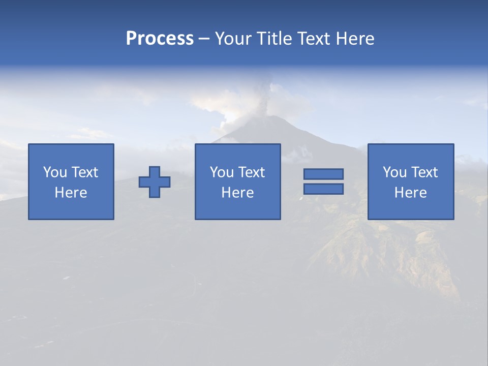 House Town Graphic PowerPoint Template