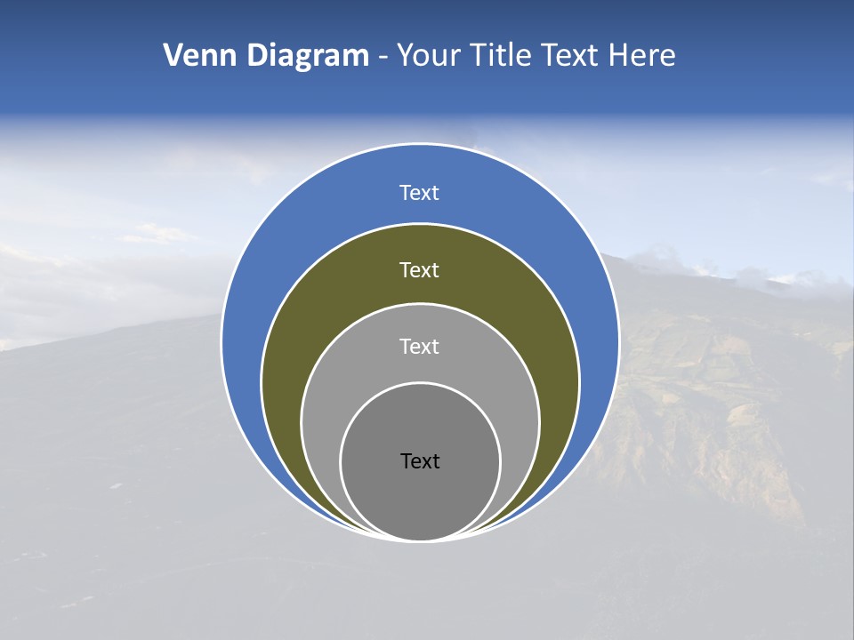 House Town Graphic PowerPoint Template