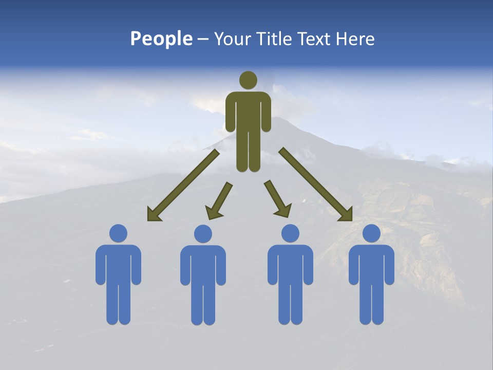 House Town Graphic PowerPoint Template