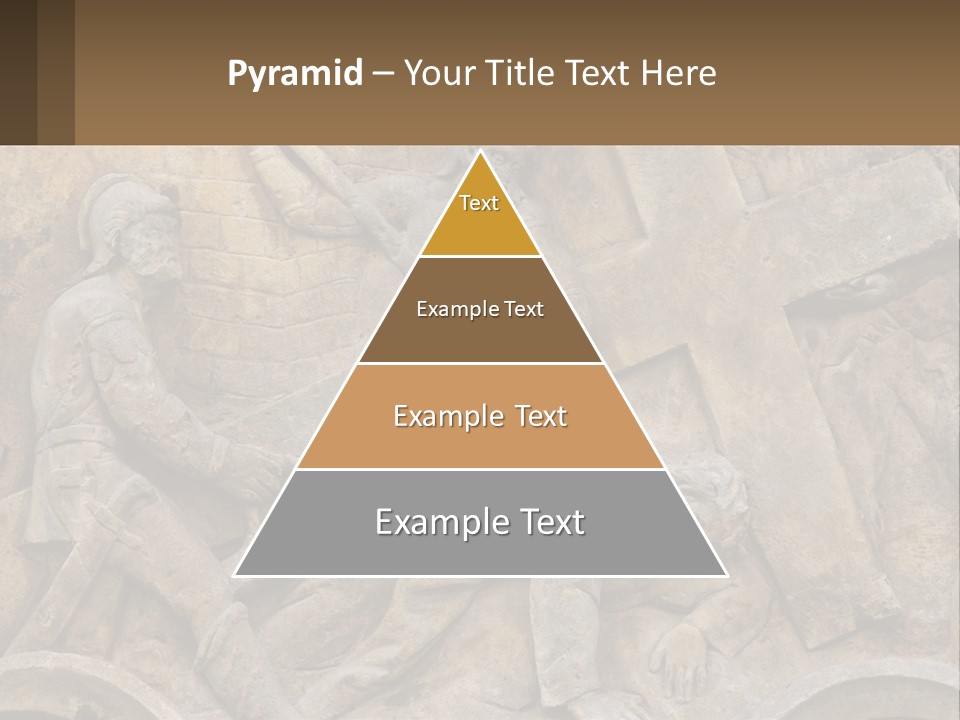 Globe Skyscraper Black PowerPoint Template