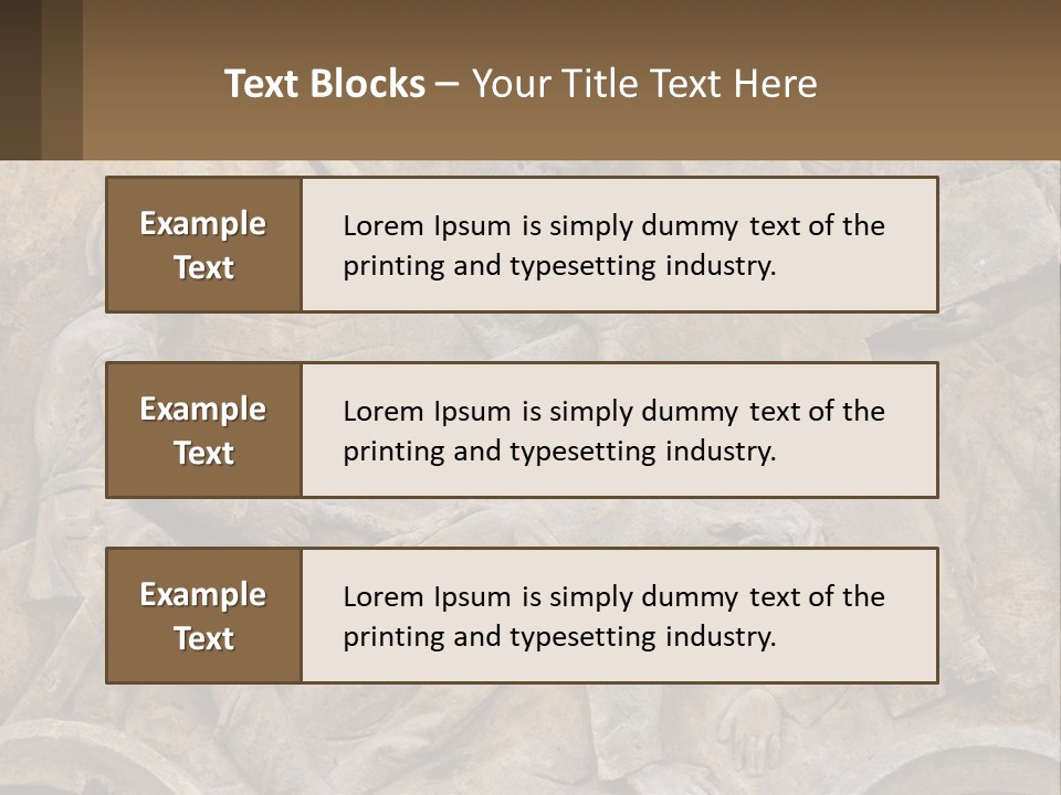 Globe Skyscraper Black PowerPoint Template