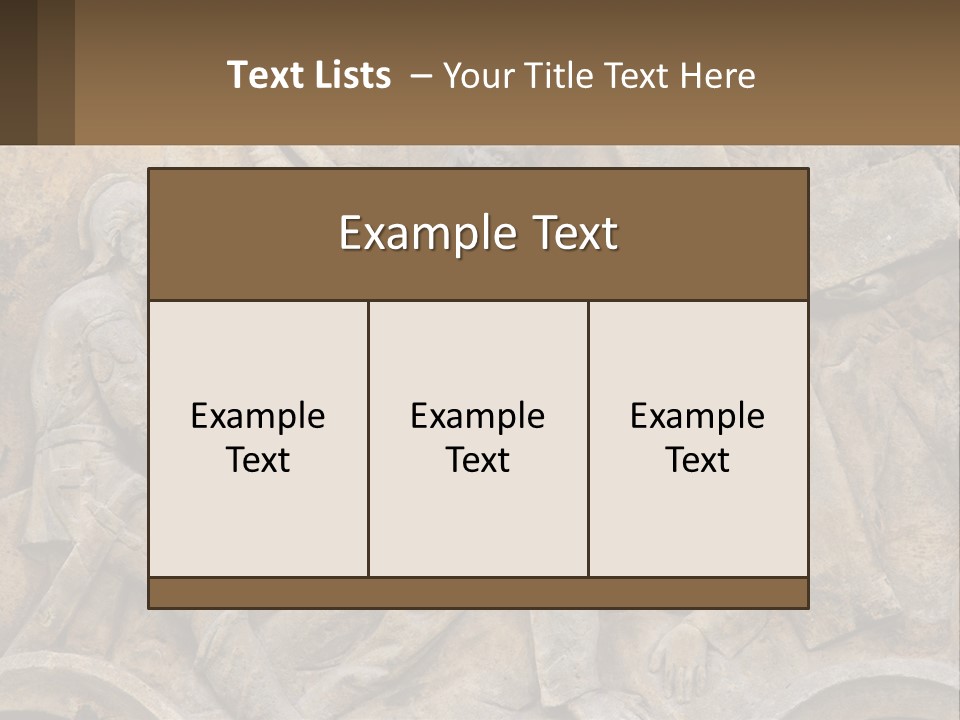 Globe Skyscraper Black PowerPoint Template