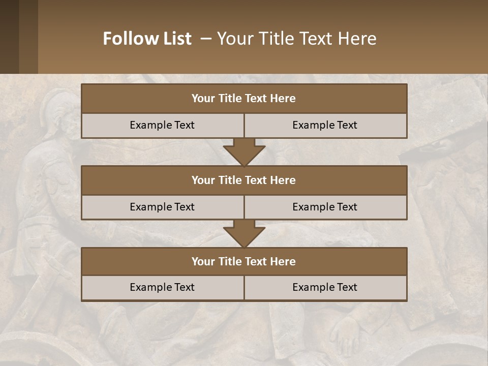 Globe Skyscraper Black PowerPoint Template