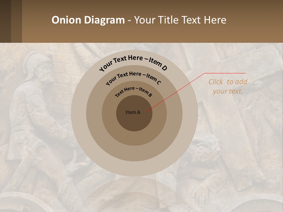 Globe Skyscraper Black PowerPoint Template