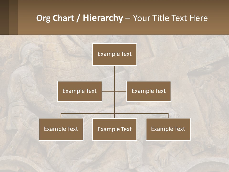 Globe Skyscraper Black PowerPoint Template