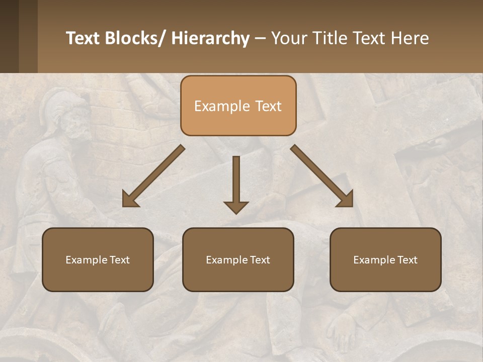 Globe Skyscraper Black PowerPoint Template