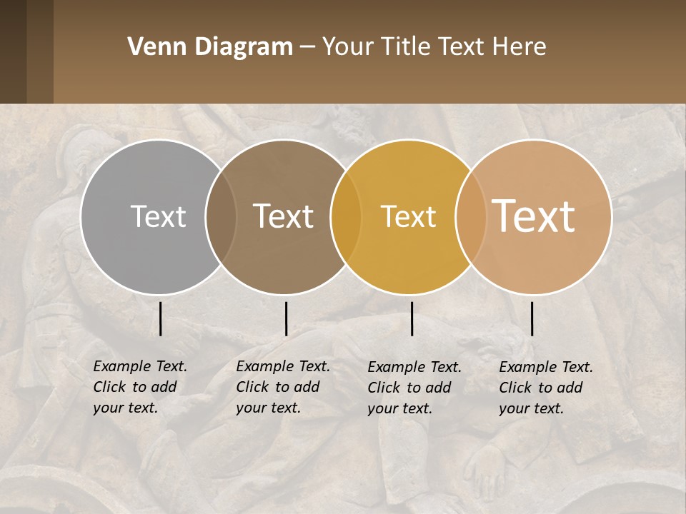Globe Skyscraper Black PowerPoint Template