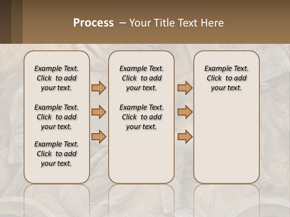 Globe Skyscraper Black PowerPoint Template