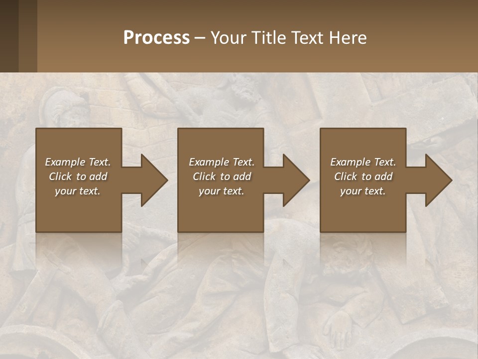 Globe Skyscraper Black PowerPoint Template