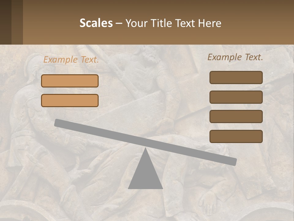 Globe Skyscraper Black PowerPoint Template